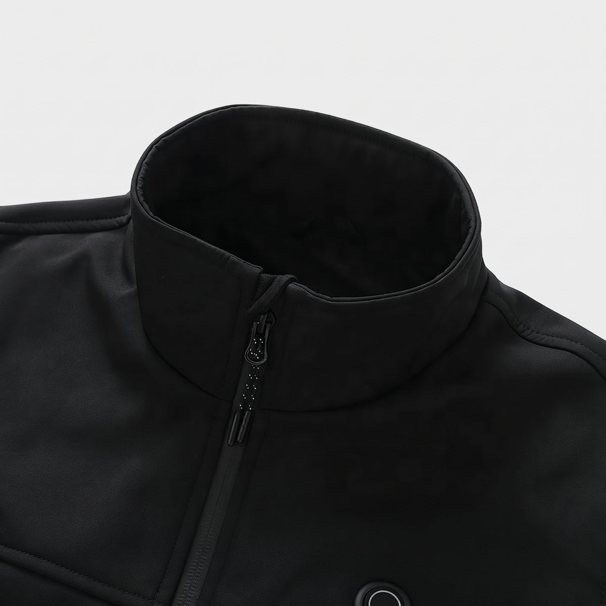 Gilet chauffant softshell homme et femme – col montant, 9 zones