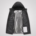 Doudoune chauffante à capuche homme et femme – 9 zones