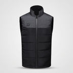 Doudoune sans manches chauffante homme – 9 zones, gris
