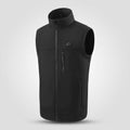 Gilet chauffant softshell homme et femme – col montant, 9 zones