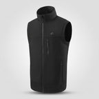 Gilet chauffant softshell homme et femme – col montant, 9 zones