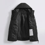 Veste chauffante à capuche homme et femme – doudoune 4 zones