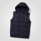 Gilet chauffant à capuche homme et femme – matelassé, 9 zones