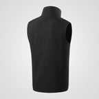 Gilet chauffant softshell homme et femme – col montant, 9 zones