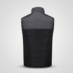 Doudoune sans manches chauffante homme – 9 zones, gris