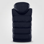 Gilet chauffant à capuche homme et femme – matelassé, 9 zones