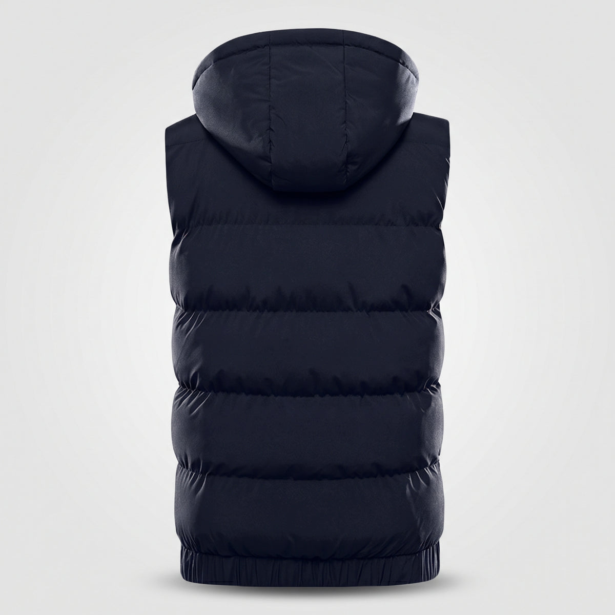 Gilet chauffant à capuche homme et femme – matelassé, 9 zones