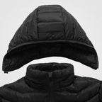 Doudoune chauffante à capuche homme et femme – 9 zones
