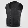 Gilet chauffant léger homme et femme – fin, col en V, 5 zones
