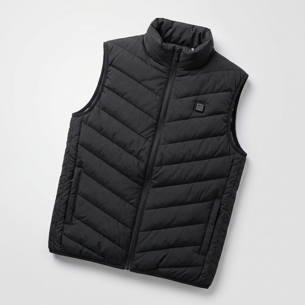 Doudoune sans manches chauffante homme et femme – 9 zones