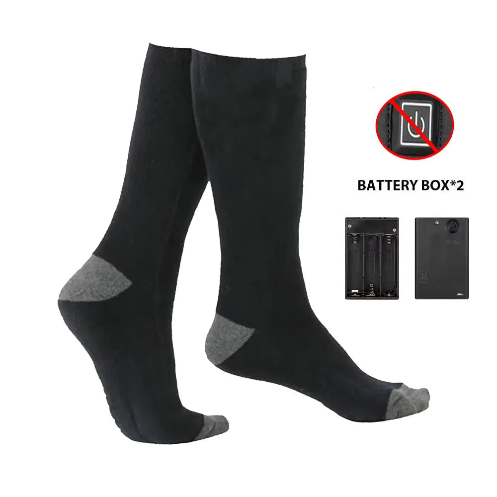 Chaussettes chauffantes en coton – modèle 01