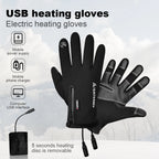 Gants chauffants déperlants – doublure polaire