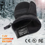 Gants de ski chauffants – batterie 7,4 V
