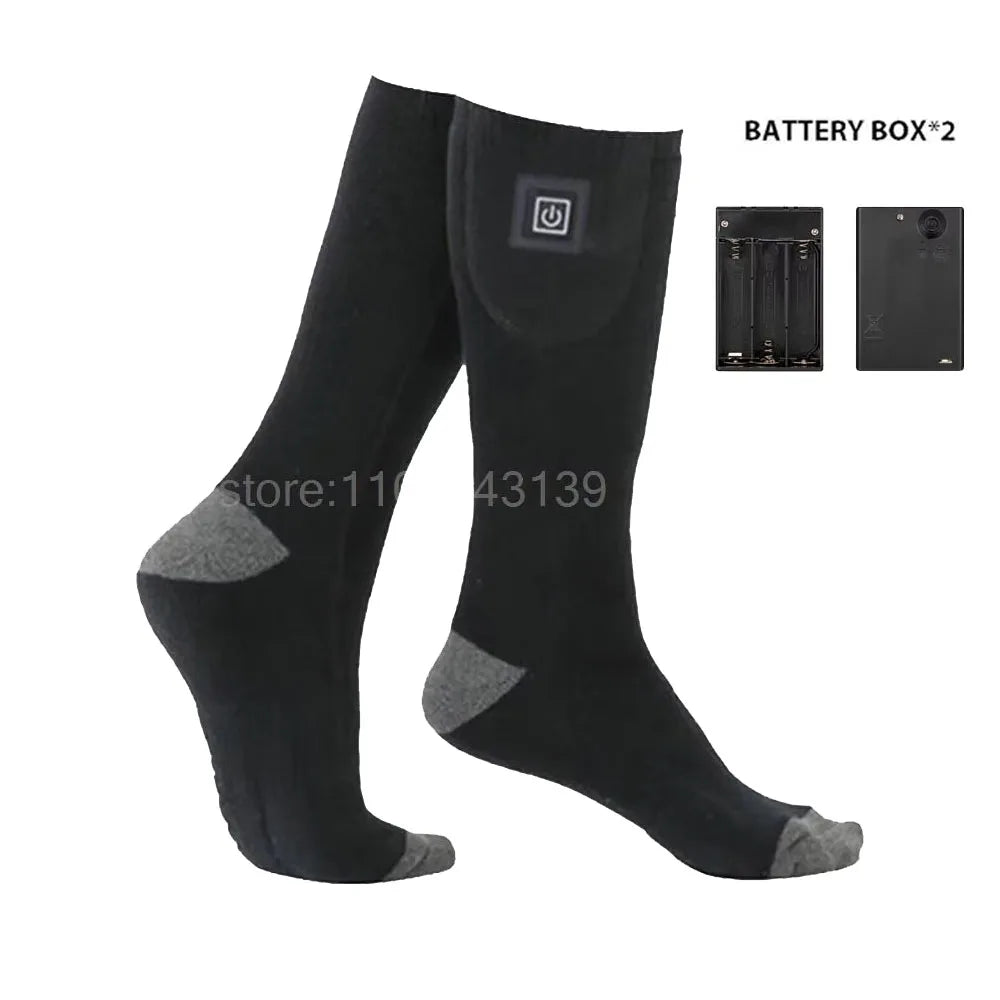 Chaussettes chauffantes en coton – modèle 01