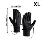 Gants chauffants coupe-vent – moto et vélo