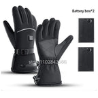 Gants chauffants en coton – boîtier au poignet