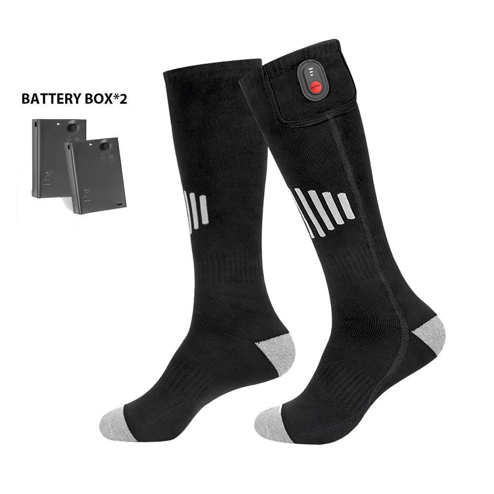 Chaussettes chauffantes en coton – modèle 01
