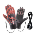 Gants chauffants USB tactiles – paume antidérapante