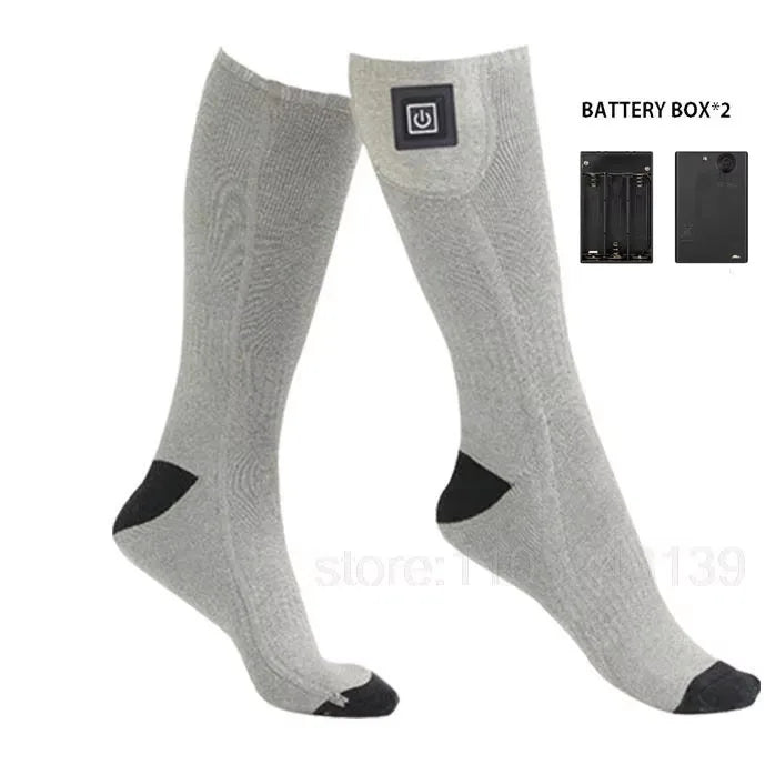 Chaussettes chauffantes en coton – modèle 01