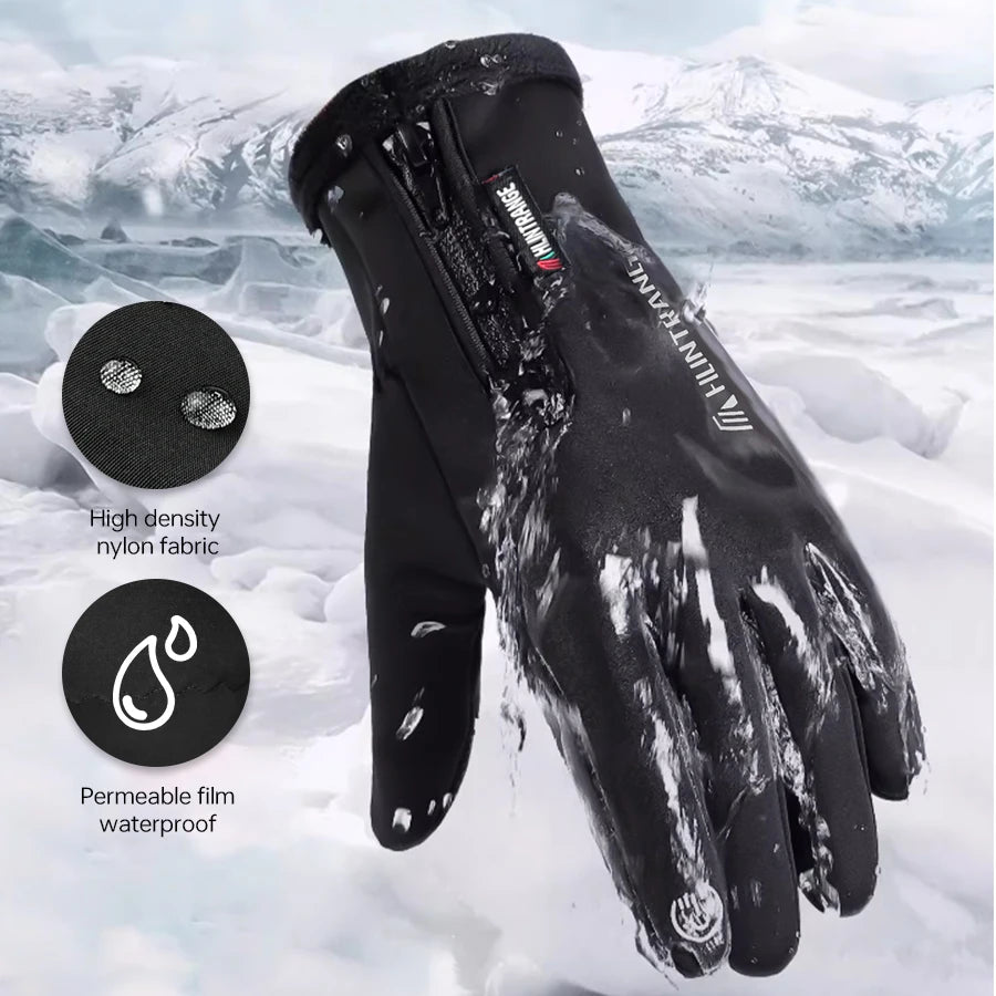 Gants chauffants déperlants – doublure polaire