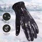 Gants chauffants déperlants – doublure polaire