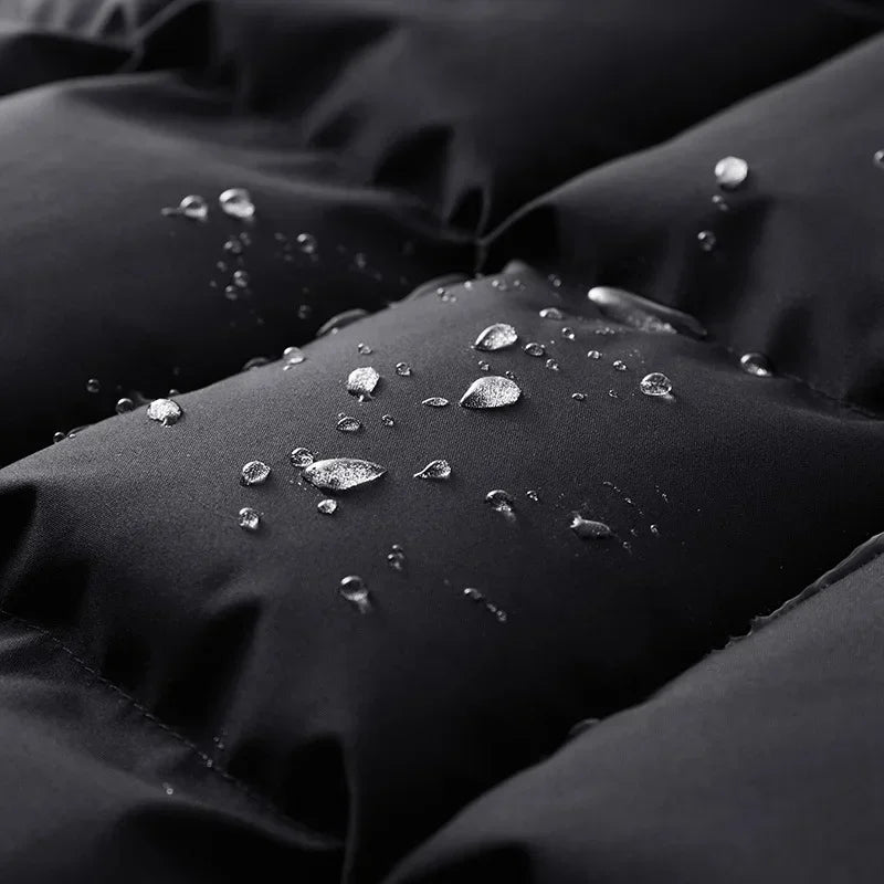 Gilet chauffant à capuche homme et femme – matelassé, 9 zones