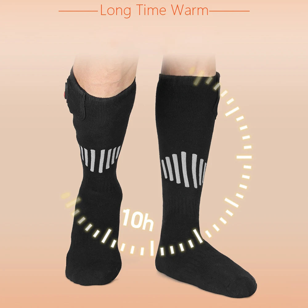Chaussettes chauffantes en coton – modèle 01