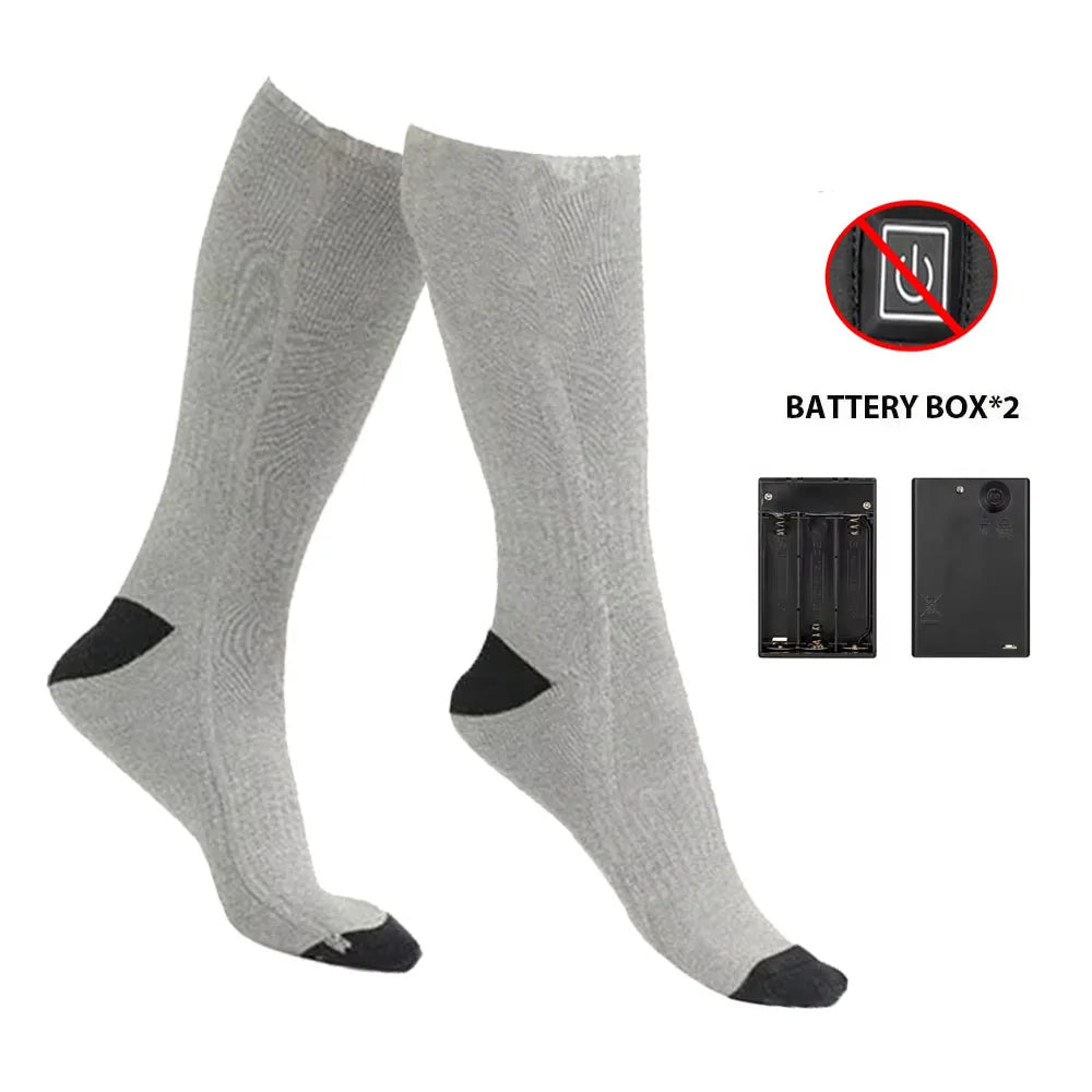Chaussettes chauffantes en coton – modèle 01