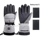 Gants chauffants en coton – boîtier au poignet
