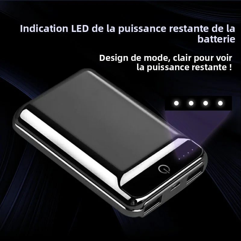 Batterie externe 10 000 mAh pour gilet et veste chauffants