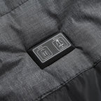 Doudoune sans manches chauffante homme – 9 zones, gris